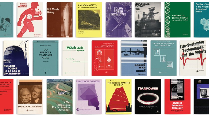 Some of the 750 reports published by the OTA during its 23-year history.